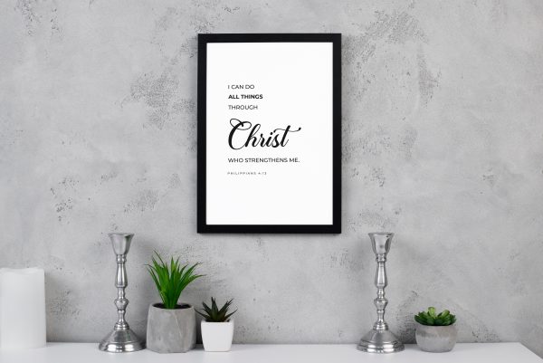 Unshakable Trust – Proverbs 3:5 Faith Frame