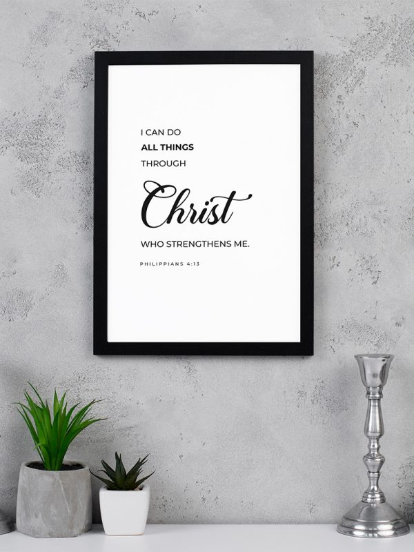 Unshakable Trust – Proverbs 3:5 Faith Frame