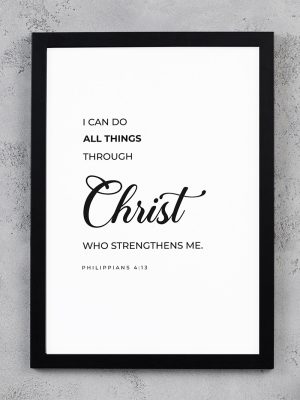 Unshakable Trust – Proverbs 3:5 Faith Frame