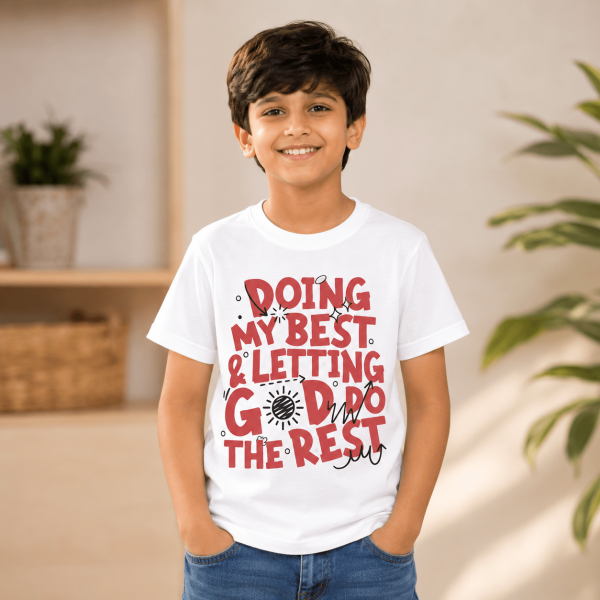 Doing My Best | Christian Kids T-Shirt