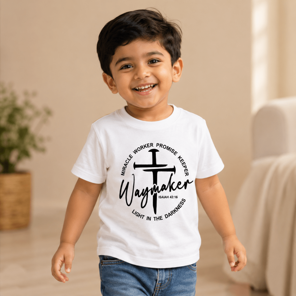 Waymaker | Isaiah 42:16 | Christian Kids T-Shirt