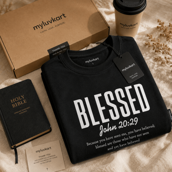 Blessed | John 20:29 | Oversized Christian T-Shirt