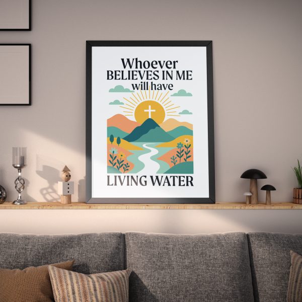Living Water | Christian Wall Decor