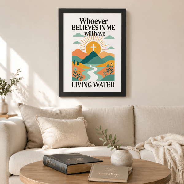 Living Water | Christian Wall Decor