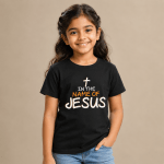 KST-E0018 - In the name - Mockup 3 In The Name Of Jesus | Christian Kids T-Shirt