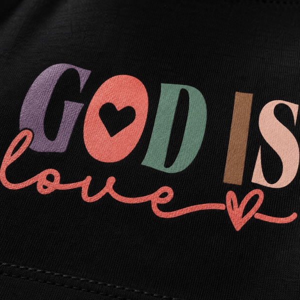 God Is Love | Christian Kids T-Shirt