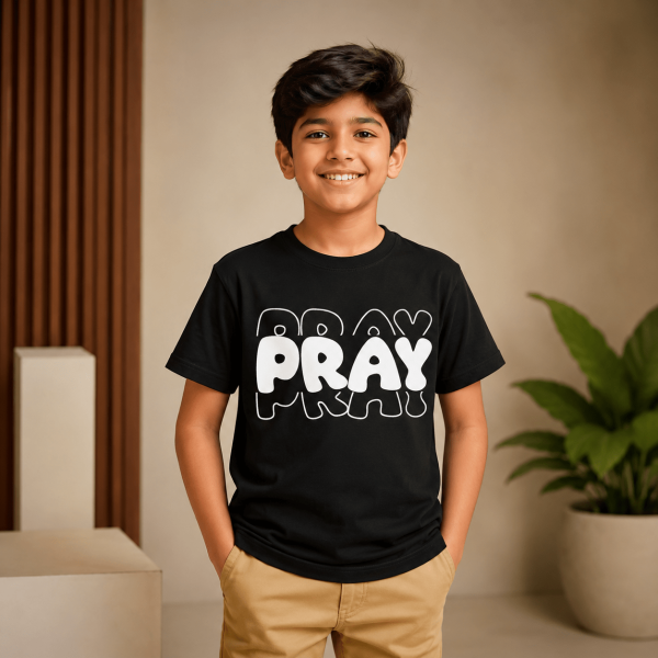 Pray | Christian Kids T-Shirt