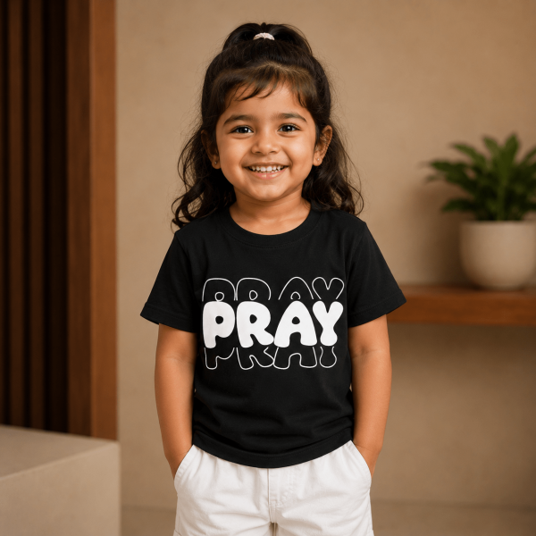 Pray | Christian Kids T-Shirt