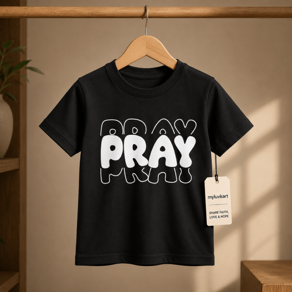 Pray | Christian Kids T-Shirt