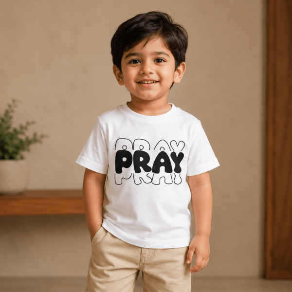 Pray | Christian Kids T-Shirt