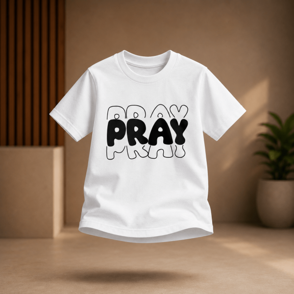 Pray | Christian Kids T-Shirt