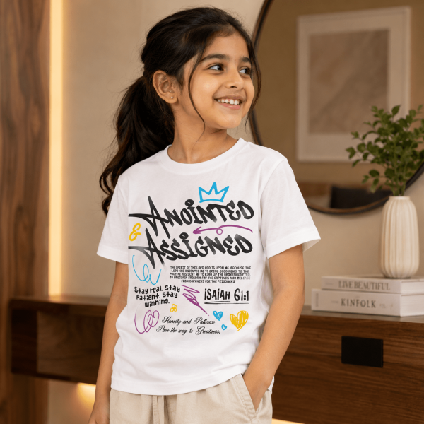 Anointed and Assigned | Christian Kids T-Shirt