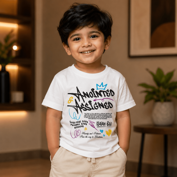 Anointed and Assigned | Christian Kids T-Shirt
