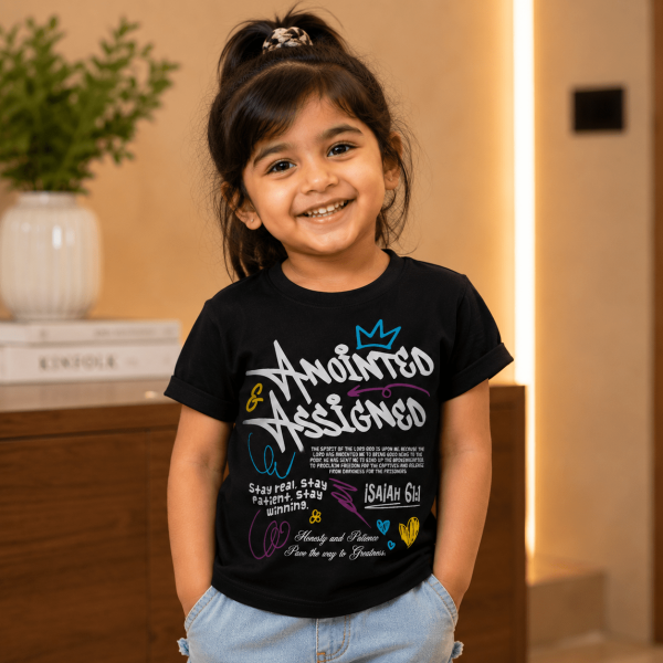 Anointed and Assigned | Christian Kids T-Shirt