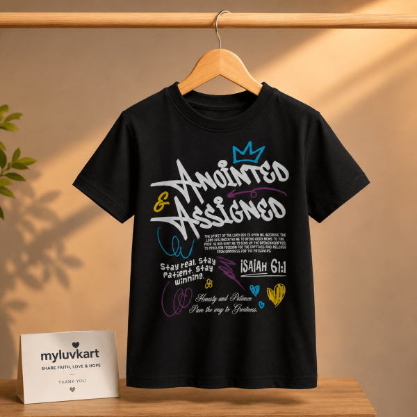 Anointed and Assigned | Christian Kids T-Shirt