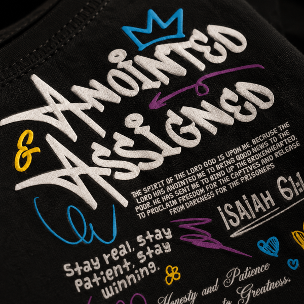 Anointed and Assigned | Christian Kids T-Shirt