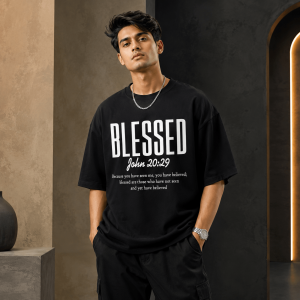 Blessed | John 20:29 | Oversized T-Shirt