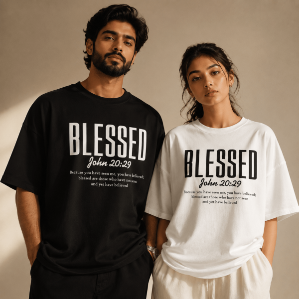 Blessed | John 20:29 | Oversized T-Shirt