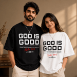 OST0016 - Mockup 3 God Is Good | Psalm 100:5 | Oversized T-Shirt