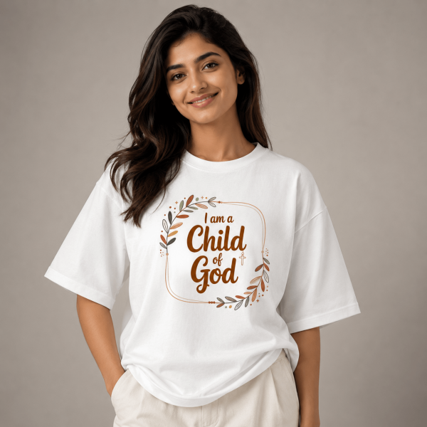 OST0039 - Mockup 2 Child of God | Oversized T-Shirt