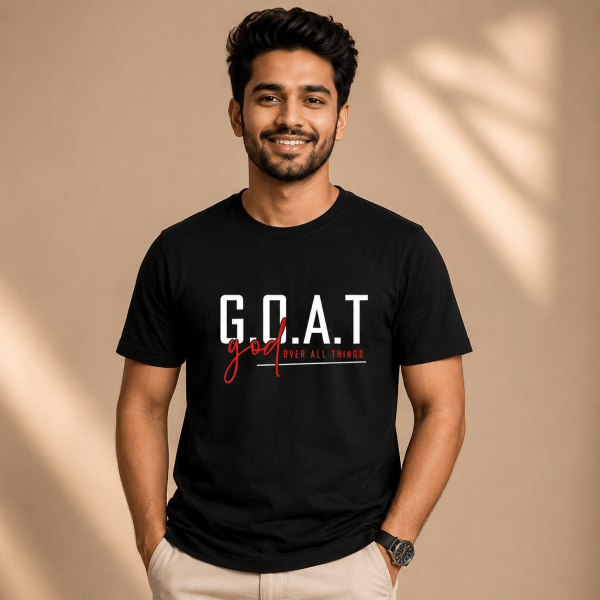 GOAT | God Over All Things | Regular Fit