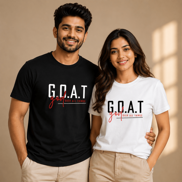 GOAT | God Over All Things | Regular Fit