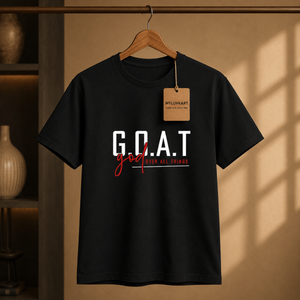 GOAT | God Over All Things | Regular Fit