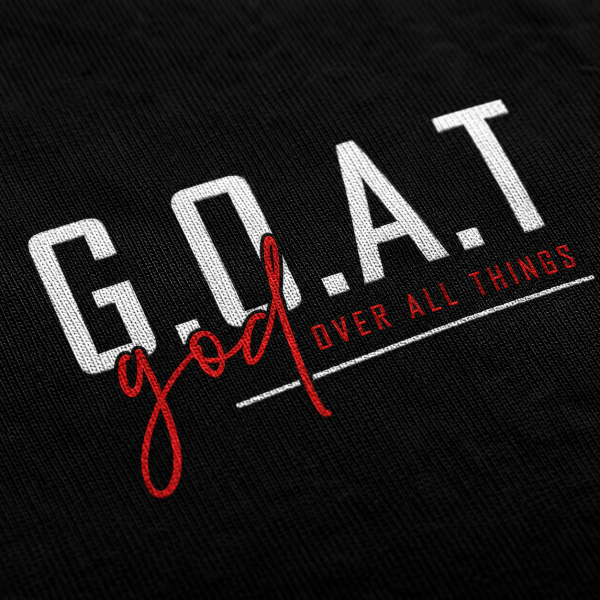 GOAT | God Over All Things | Regular Fit