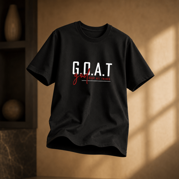 GOAT | God Over All Things | Regular Fit
