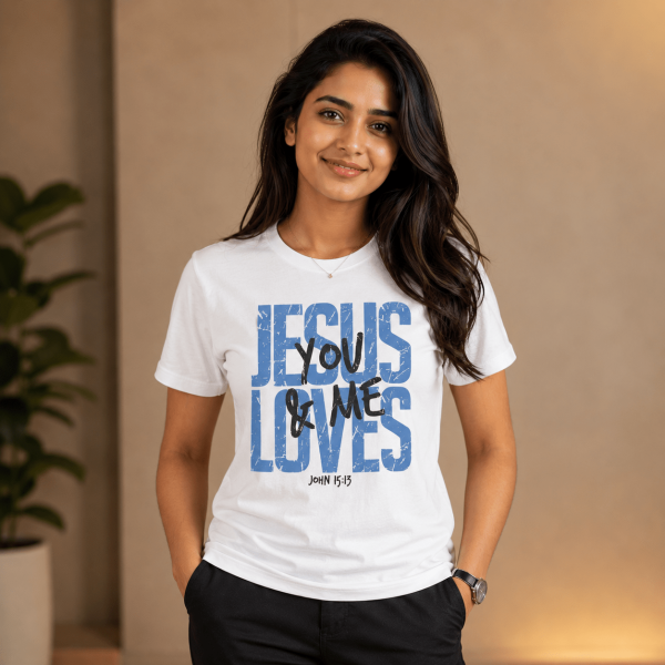 Jesus Loves You & Me | John 15:13 | Regular Fit