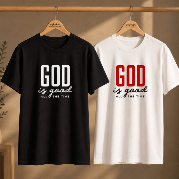 RST-E0011 - Mockup 3 God Is Good All The Time | Regular Fit