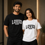 RST-E0015 - Mockup 1 Loved | John 3:16 | Regular Fit