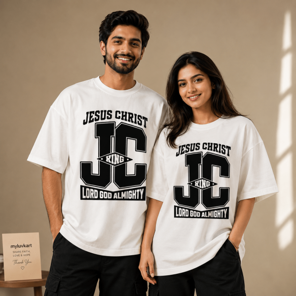 Jesus Christ | King | Oversized T-Shirt