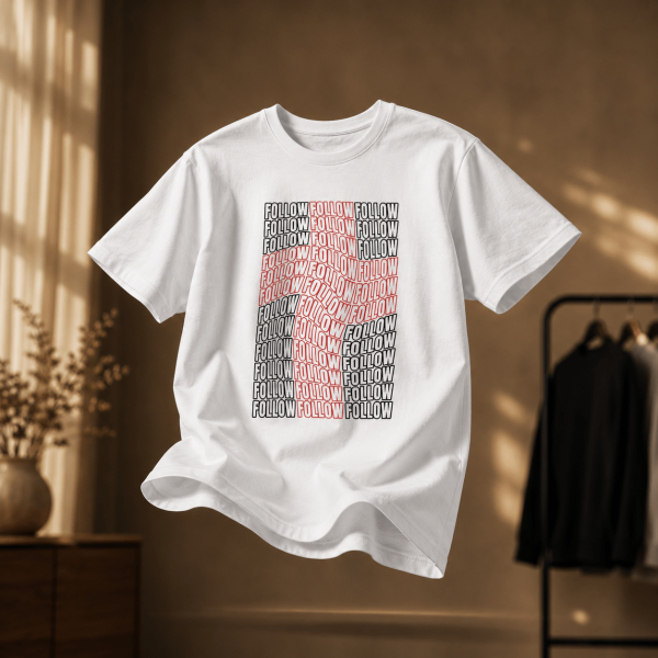 RST-E0022 - Mockup 4 Follow Jesus | Regular Fit