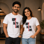 RST-E0023 - Mockup 1 Hope Faith Love | Regular Fit