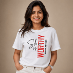 RST-E0029 - Mockup 1 She Is Worthy Proverbs 31:25 | Regular Fit