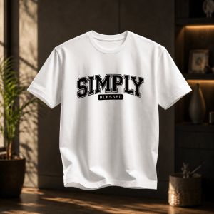 RST-E0032 - Mockup 1 Simply Blessed | Regular Fit