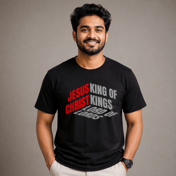RST-E0035 - Mockup 3 Jesus King of Kings | Regular Fit