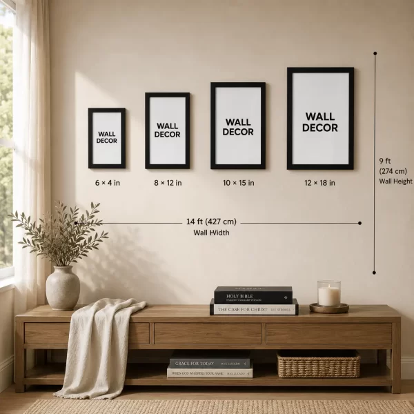 For God So Loved The World | John 3:16 | Wall Decor
